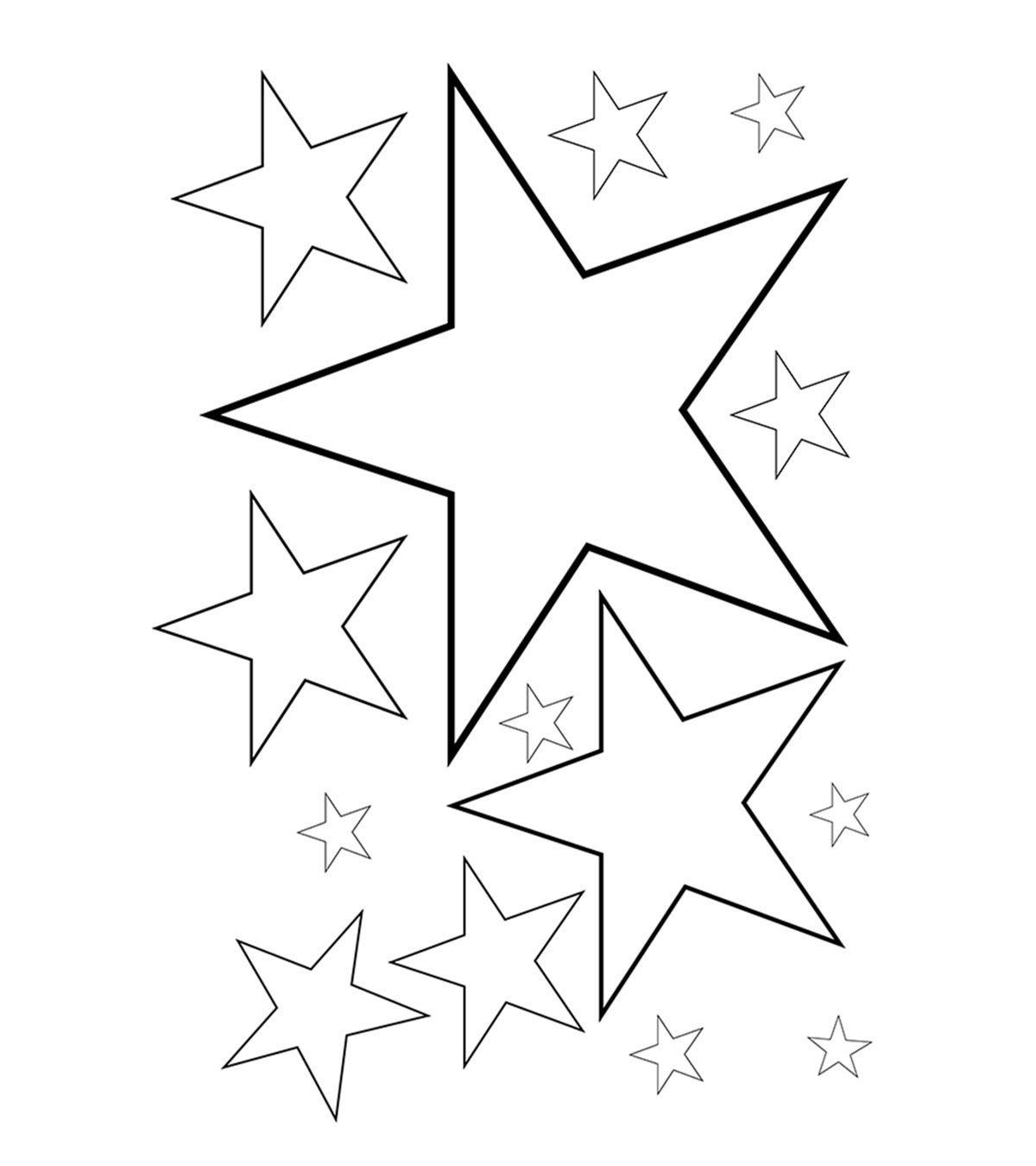 Tổng hợp các bức tranh tô màu ngôi sao đẹp cho bé - [Kích thước hình ảnh: 1200x1350 px]