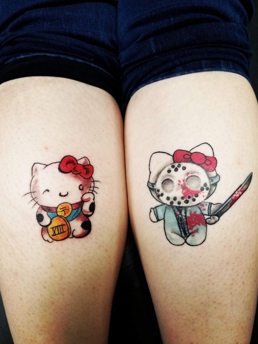 50 mẫu hình xăm Hello Kitty đáng yêu cho nàng lựa chọn - [Kích thước hình ảnh: 1005x1340 px]