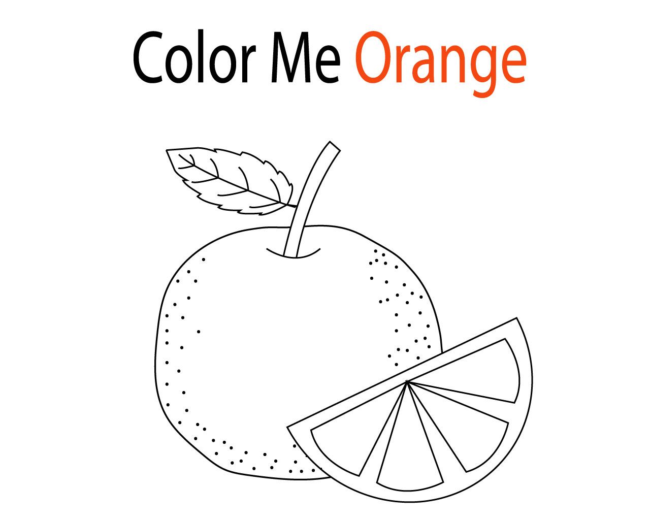 Tổng hợp các bức tranh tô màu quả cam đẹp nhất dành tặng cho bé 1280x1024