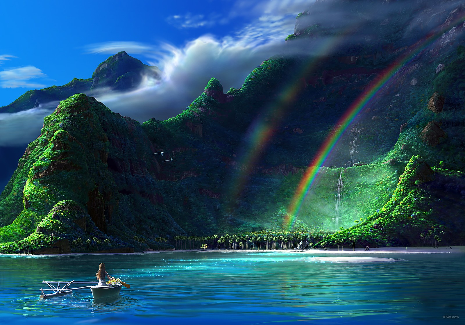 Top 50 Hình nền cầu vồng Rainbow đẹp nhất thế giới - [Kích thước hình ảnh: 1600x1118 px]