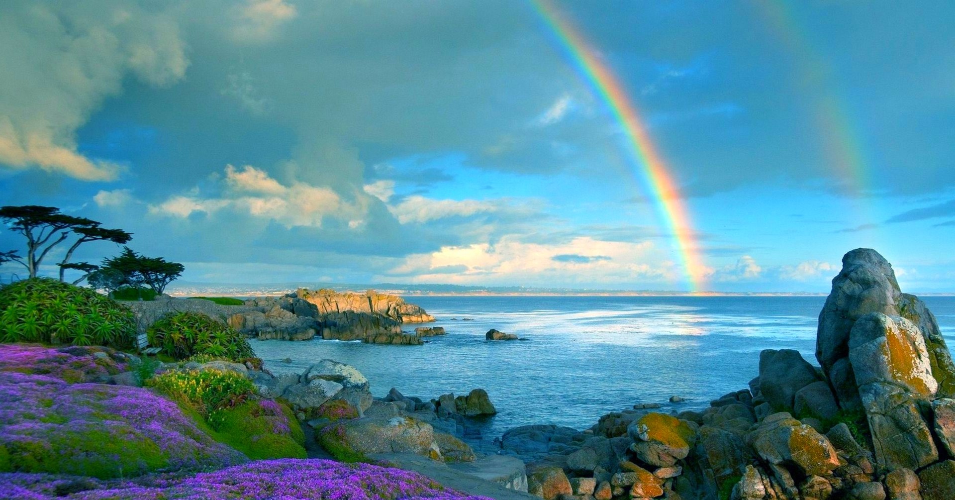 Top 50 Hình nền cầu vồng Rainbow đẹp nhất thế giới - [Kích thước hình ảnh: 1920x1005 px]