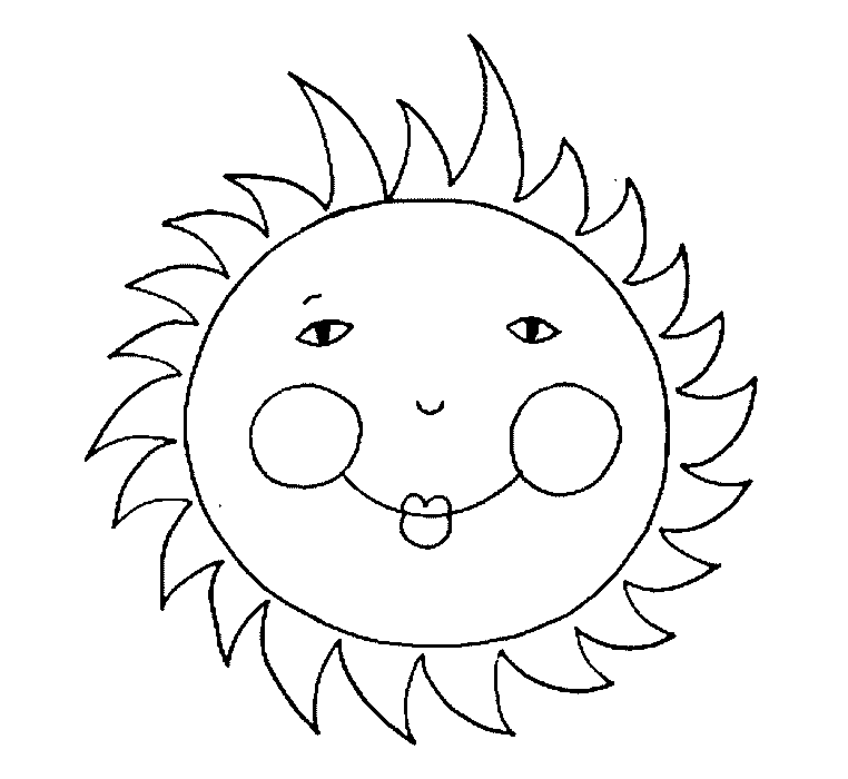 Hình vẽ tranh tô màu ông mặt trời đẹp, ngộ nghĩnh 762x700