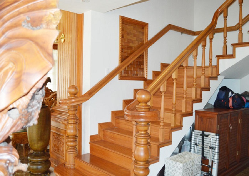 Tổng hợp các mẫu cầu thang gỗ đẹp nhất dành cho ngôi nhà của bạn - [Kích thước hình ảnh: 800x565 px]