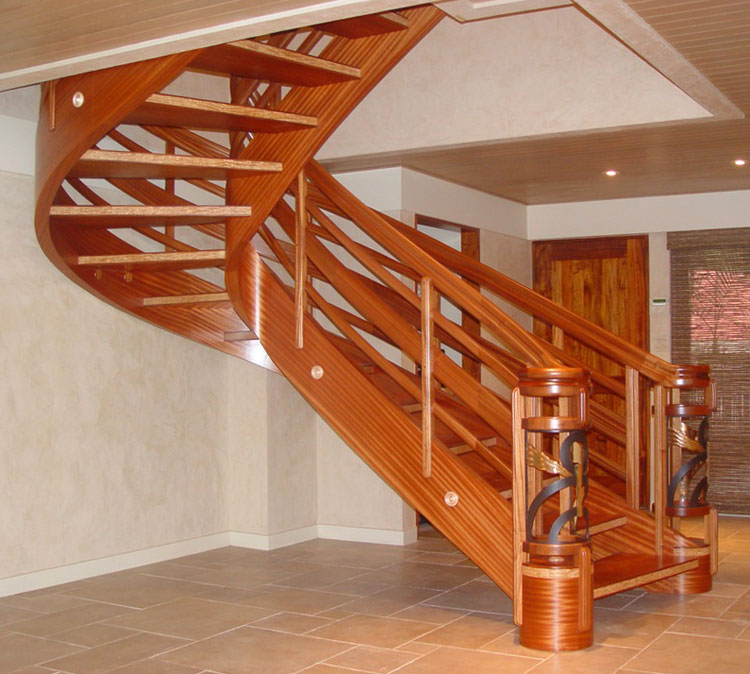 Tổng hợp các mẫu cầu thang gỗ đẹp nhất dành cho ngôi nhà của bạn - [Kích thước hình ảnh: 750x674 px]