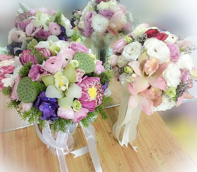 Tổng hợp các hình ảnh bó hoa cưới mang những thông điệp khác nhau - [Kích thước hình ảnh: 821x720 px]