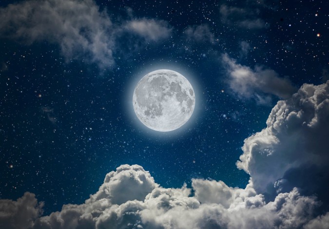 Tổng hợp hình ảnh mặt trăng đẹp nhất - [Kích thước hình ảnh: 675x470 px]