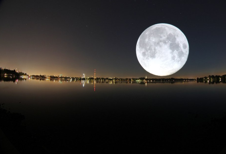 Tổng hợp hình ảnh mặt trăng đẹp nhất - [Kích thước hình ảnh: 916x627 px]