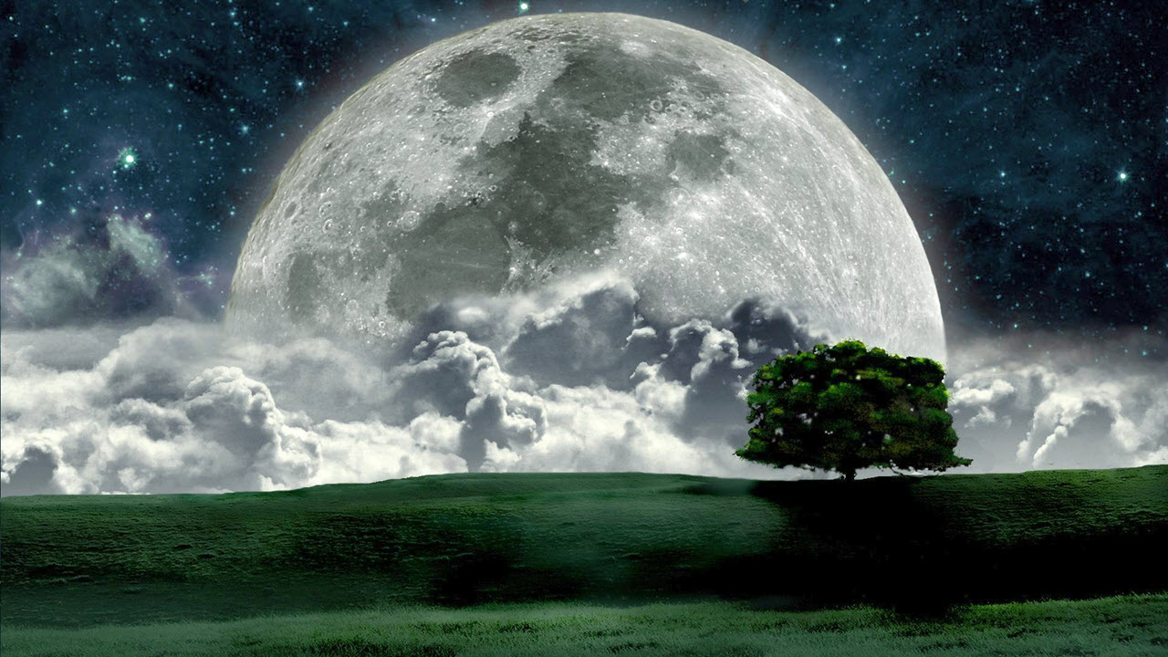 Tổng hợp hình ảnh mặt trăng đẹp nhất - [Kích thước hình ảnh: 1280x720 px]