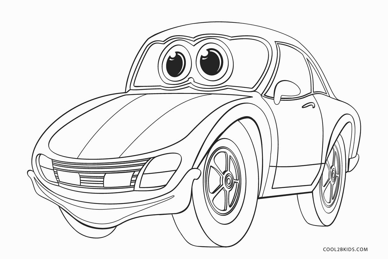 Tổng hợp các bức tranh tô màu siêu xe ô tô dành tặng cho bé - [Kích thước hình ảnh: 1250x833 px]