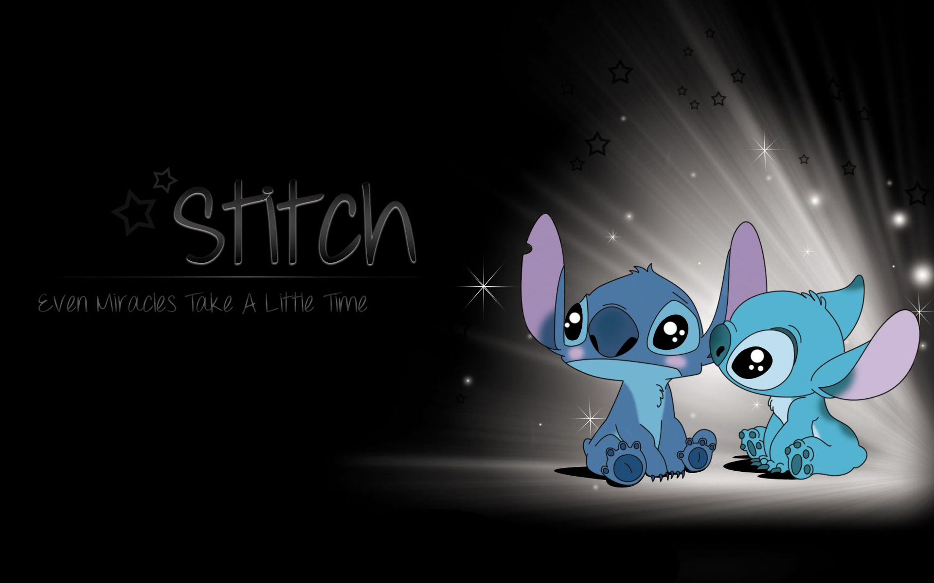 Gửi bạn bộ hình nền nhân vật Stitch siêu dễ thương - [Kích thước hình ảnh: 1920x1200 px]