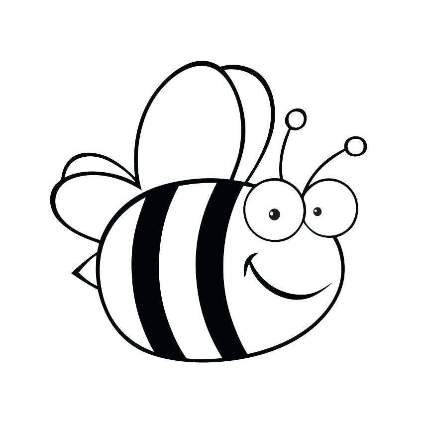 Tuyển tập tranh tô màu con ong cực đẹp cho bé - [Kích thước hình ảnh: 850x850 px]