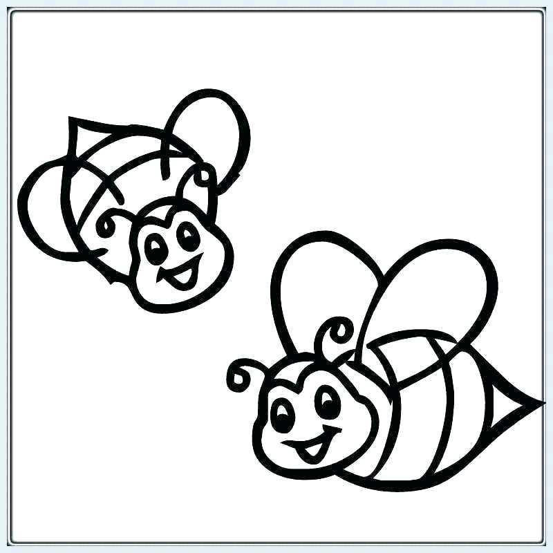 Tuyển tập tranh tô màu con ong cực đẹp cho bé - [Kích thước hình ảnh: 800x800 px]