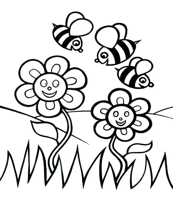 Tuyển tập tranh tô màu con ong cực đẹp cho bé - [Kích thước hình ảnh: 700x835 px]