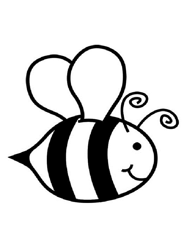 Tuyển tập tranh tô màu con ong cực đẹp cho bé - [Kích thước hình ảnh: 650x850 px]
