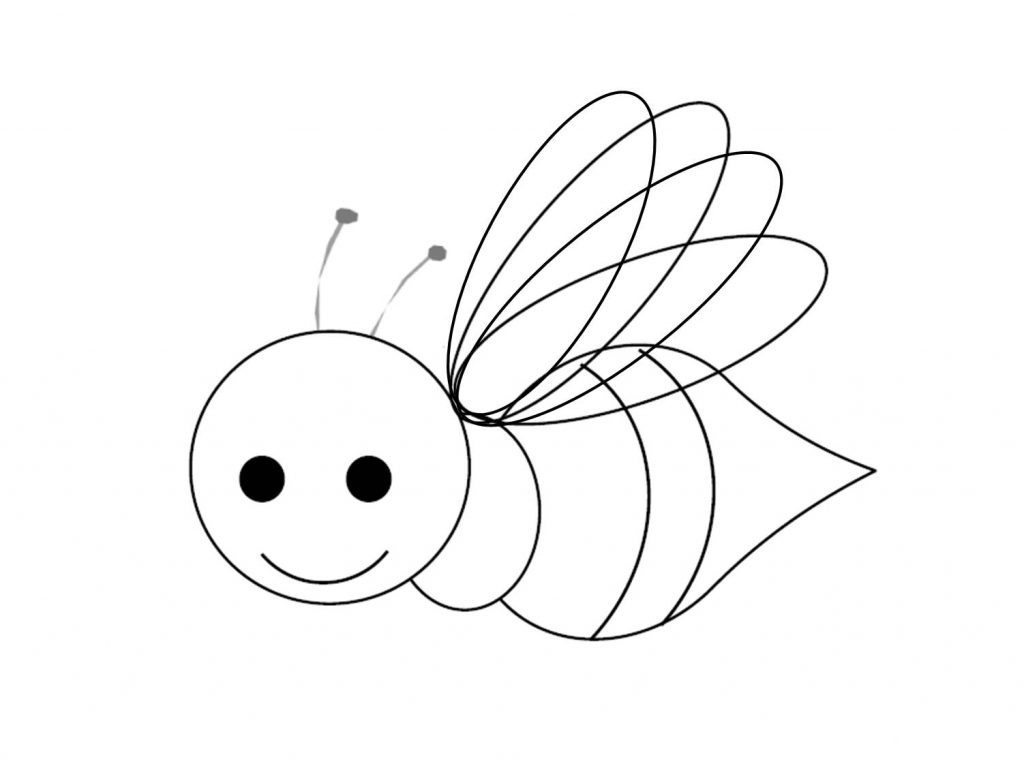 Tuyển tập tranh tô màu con ong cực đẹp cho bé - [Kích thước hình ảnh: 1024x768 px]