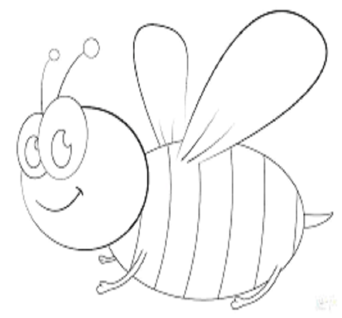 Tuyển tập tranh tô màu con ong cực đẹp cho bé - [Kích thước hình ảnh: 700x650 px]
