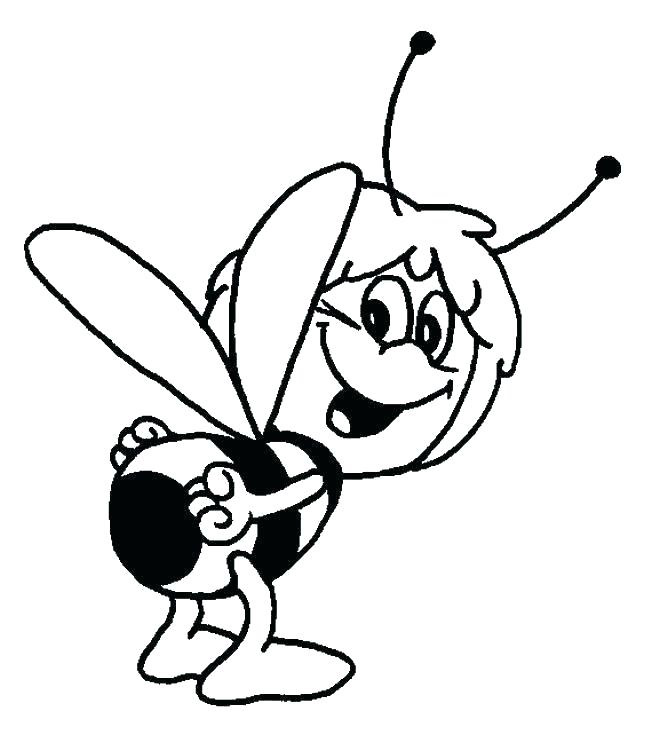 Tuyển tập tranh tô màu con ong cực đẹp cho bé - [Kích thước hình ảnh: 667x750 px]
