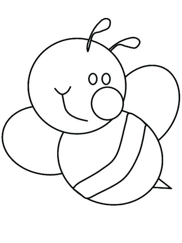 Tuyển tập tranh tô màu con ong cực đẹp cho bé - [Kích thước hình ảnh: 600x800 px]