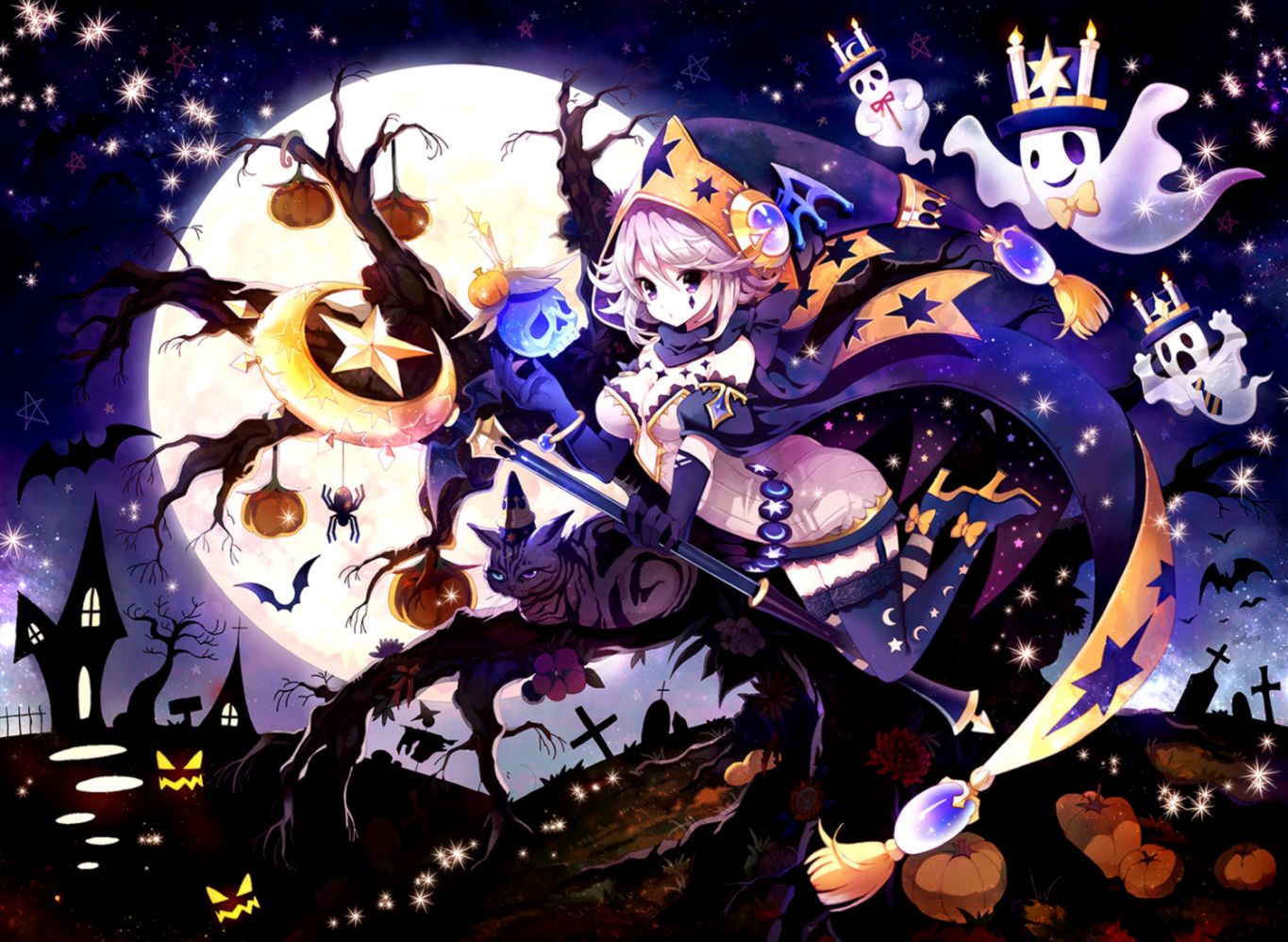 Tổng hợp hình ảnh Anime Halloween đẹp nhất - [Kích thước hình ảnh: 1365x998 px]