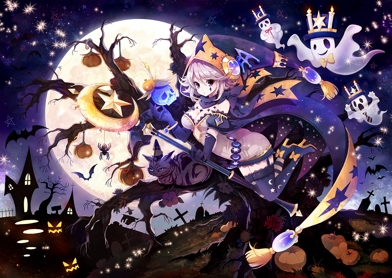 Tổng hợp hình ảnh Anime Halloween đẹp nhất - [Kích thước hình ảnh: 1500x1062 px]