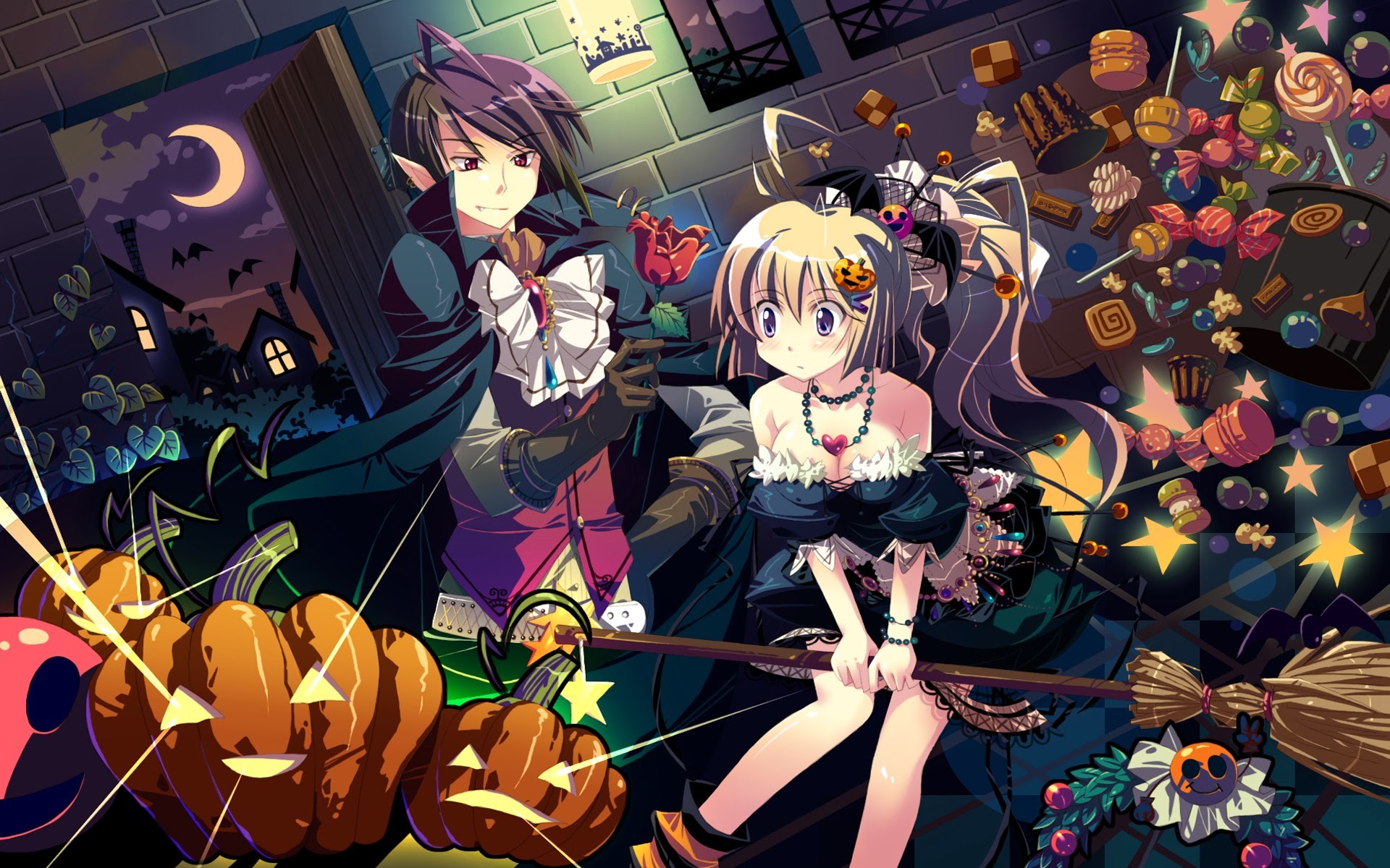 Tổng hợp hình ảnh Anime Halloween đẹp nhất - [Kích thước hình ảnh: 1920x1200 px]