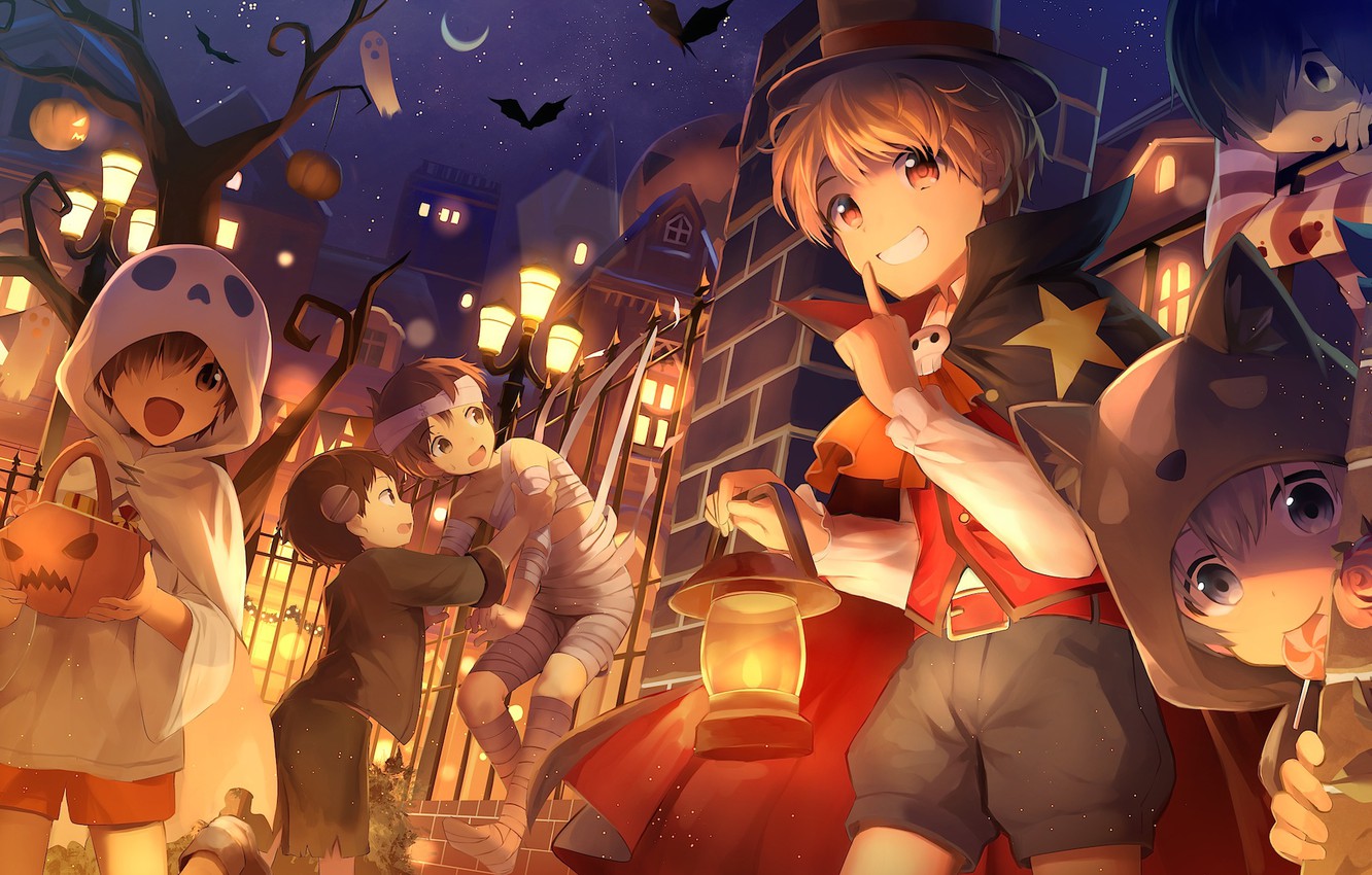 Tổng hợp hình ảnh Anime Halloween đẹp nhất - [Kích thước hình ảnh: 1332x850 px]