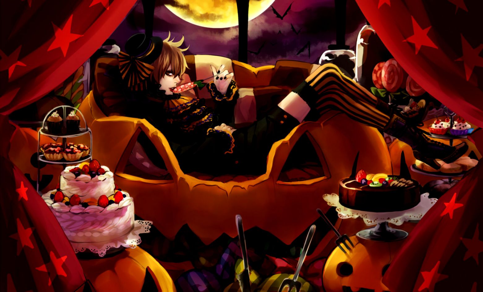 Tổng hợp hình ảnh Anime Halloween đẹp nhất - [Kích thước hình ảnh: 1562x945 px]