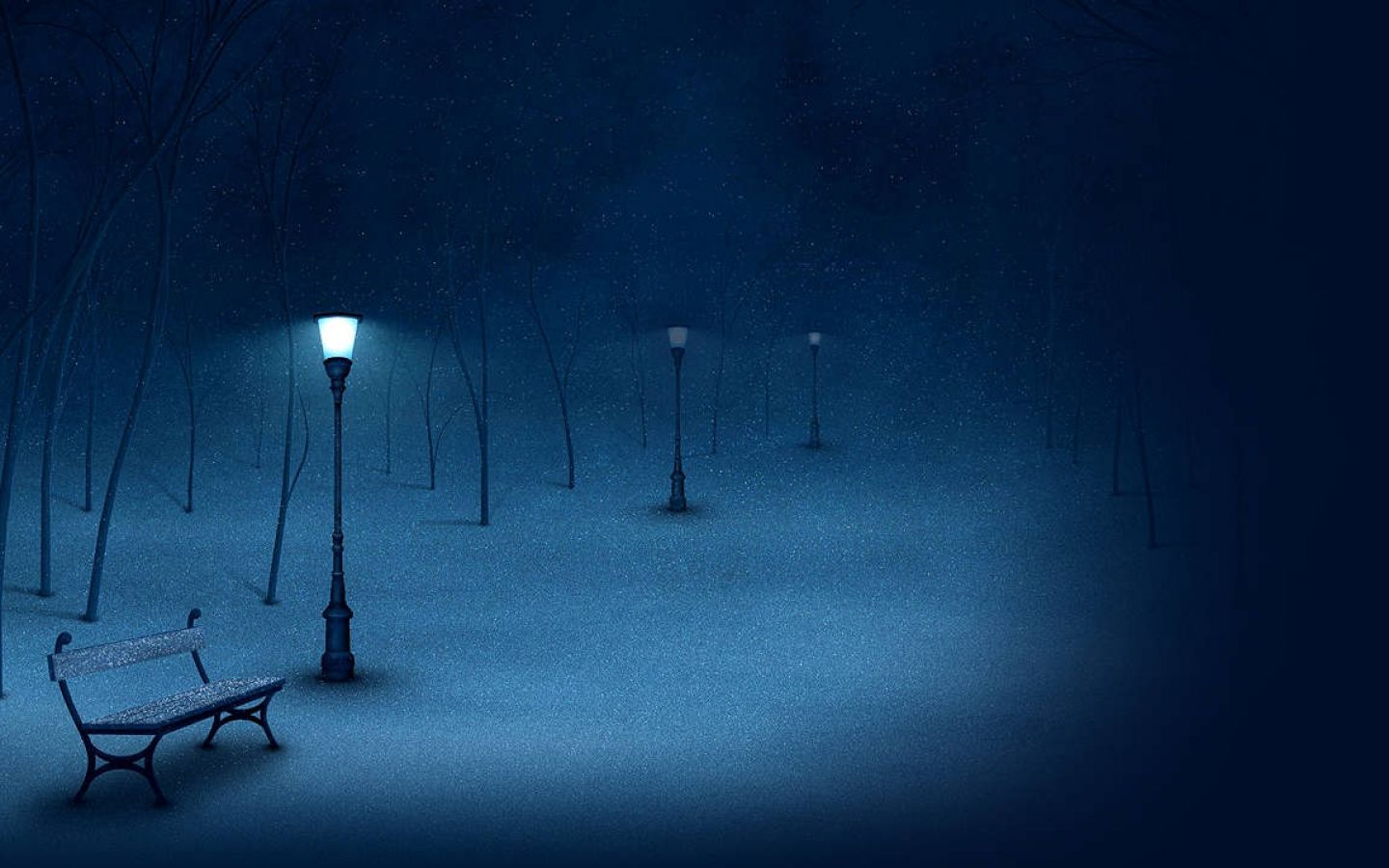 Những hình ảnh đêm buồn cô đơn và đầy tâm trạng đẹp nhất - [Kích thước hình ảnh: 1440x900 px]