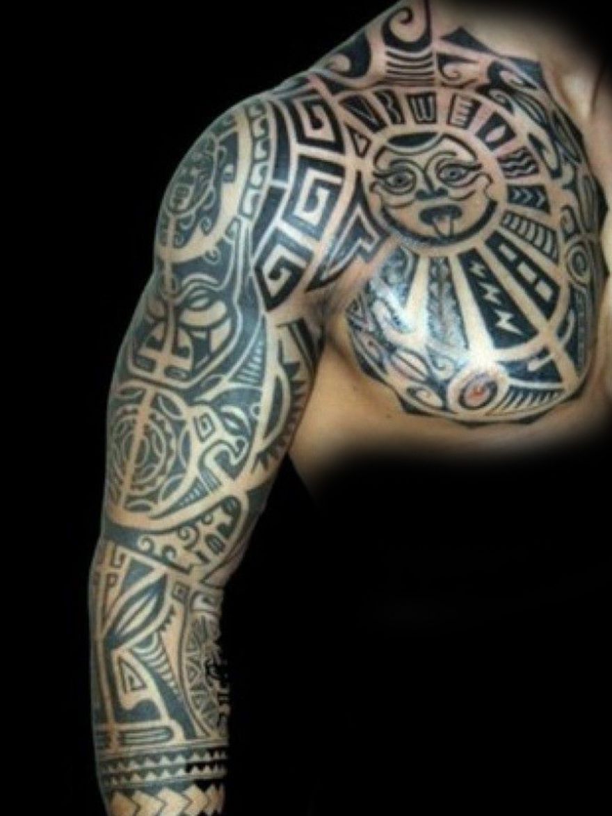 Tổng hợp các mẫu hình xăm Maori cực kì bí ẩn - [Kích thước hình ảnh: 880x1174 px]