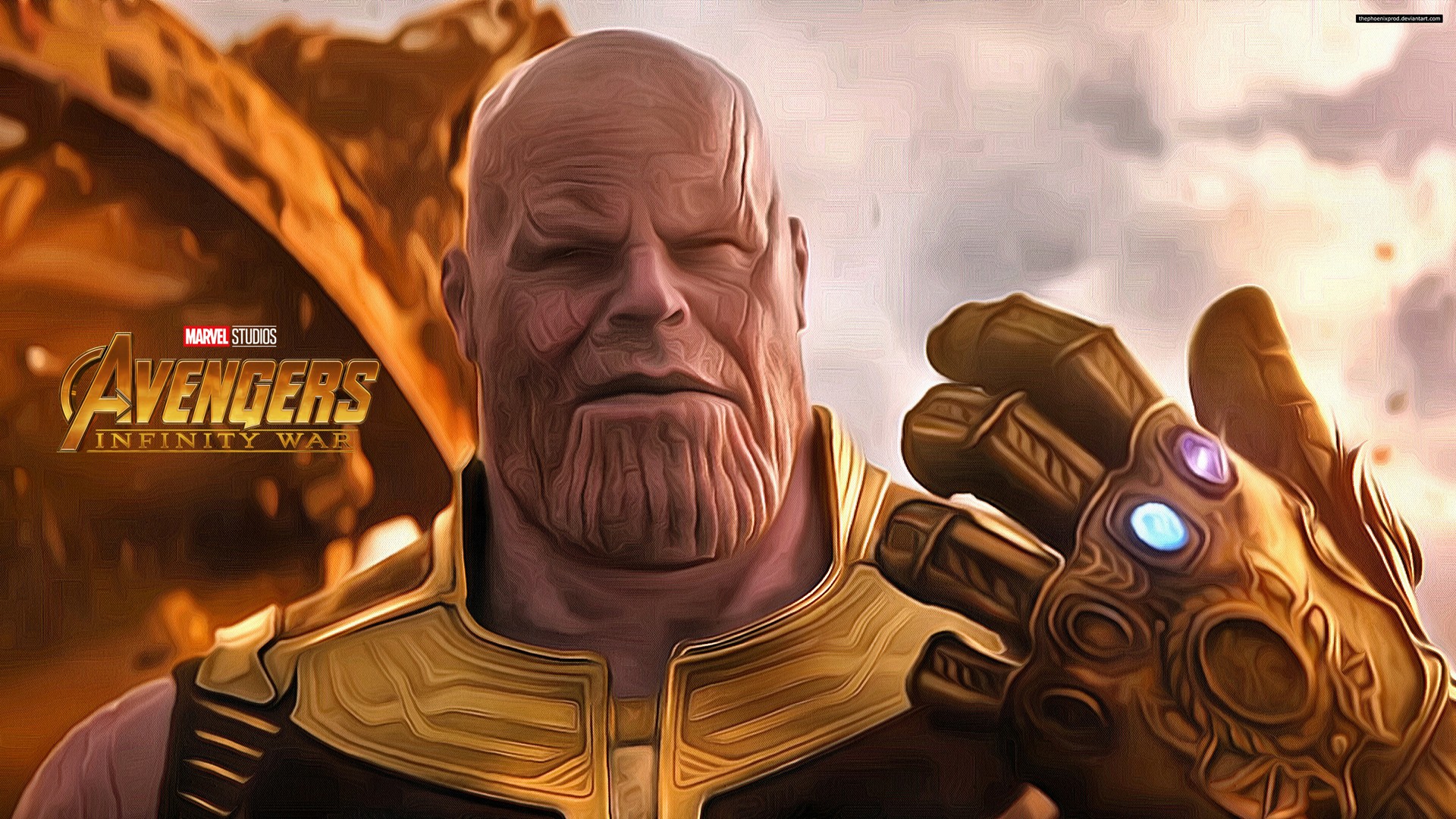 Bộ hình nền kẻ ác nhân Thanos mạnh nhất vũ trụ Marvel - [Kích thước hình ảnh: 1920x1080 px]