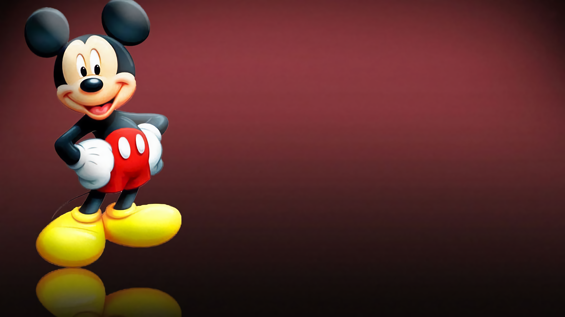 Hình ảnh chuột Mickey đáng yêu dễ thương cho năm Canh Tý - [Kích thước hình ảnh: 1920x1080 px]