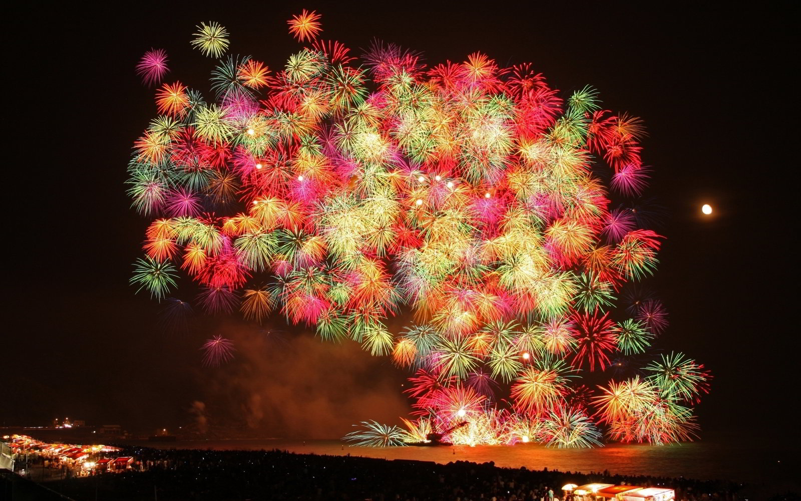 100 Hình ảnh pháo hoa ngày Tết đẹp nhất thế giới - [Kích thước hình ảnh: 1600x1000 px]