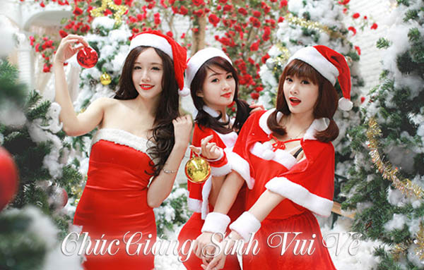 Hình Ảnh Noel Dễ Thương Với Các Girl Xinh Gợi Cảm Nhất Chúc Noel - [Kích thước hình ảnh: 600x383 px]