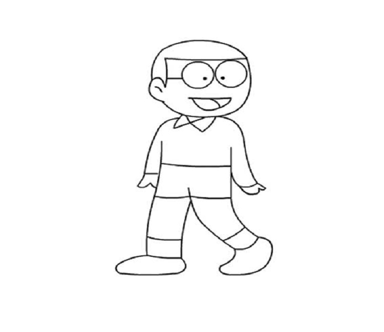 Tổng hợp các bức tranh tô màu Nobita đẹp nhất - [Kích thước hình ảnh: 750x650 px]