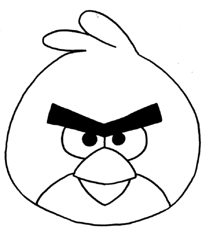 Tổng hợp các bức tranh tô màu Angry Birds đẹp nhất cho bé - [Kích thước hình ảnh: 700x800 px]