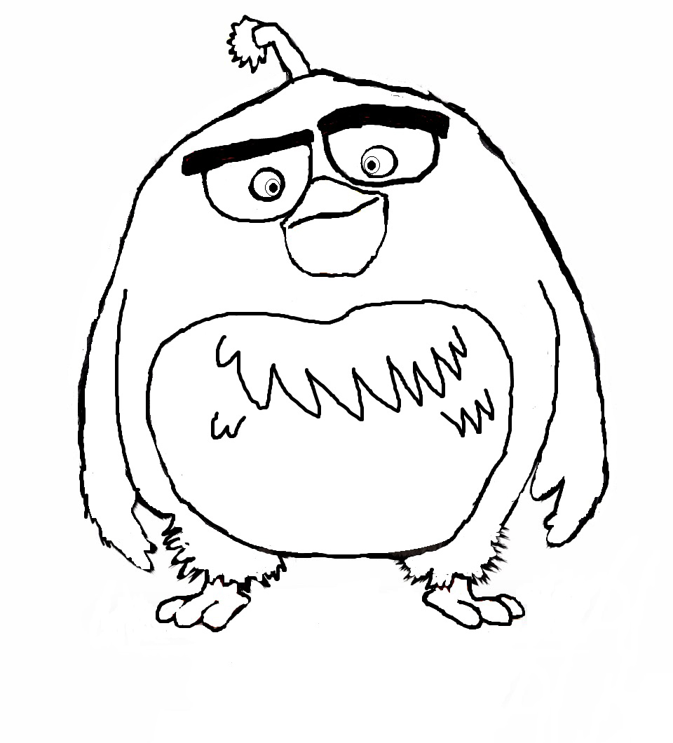 Tổng hợp các bức tranh tô màu Angry Birds đẹp nhất cho bé - [Kích thước hình ảnh: 960x1060 px]