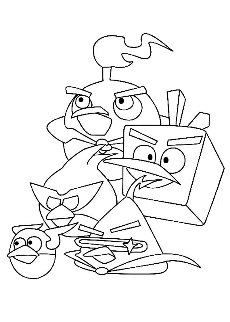 Tổng hợp các bức tranh tô màu Angry Birds đẹp nhất cho bé - [Kích thước hình ảnh: 800x1120 px]