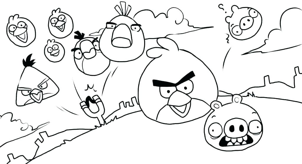 Tổng hợp các bức tranh tô màu Angry Birds đẹp nhất cho bé - [Kích thước hình ảnh: 1024x559 px]