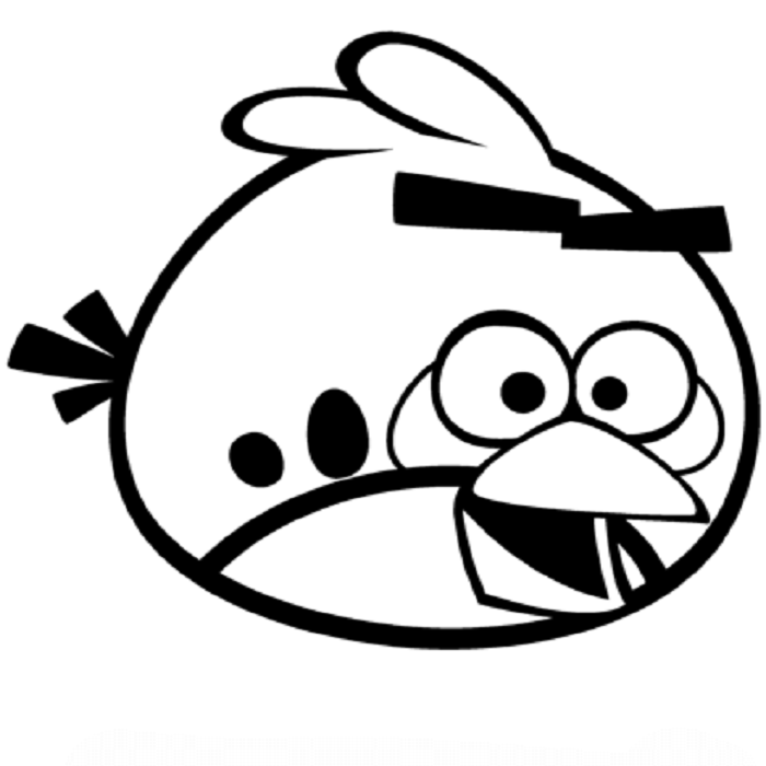 Tổng hợp các bức tranh tô màu Angry Birds đẹp nhất cho bé - [Kích thước hình ảnh: 700x700 px]