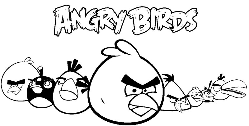 Tổng hợp các bức tranh tô màu Angry Birds đẹp nhất cho bé - [Kích thước hình ảnh: 800x406 px]