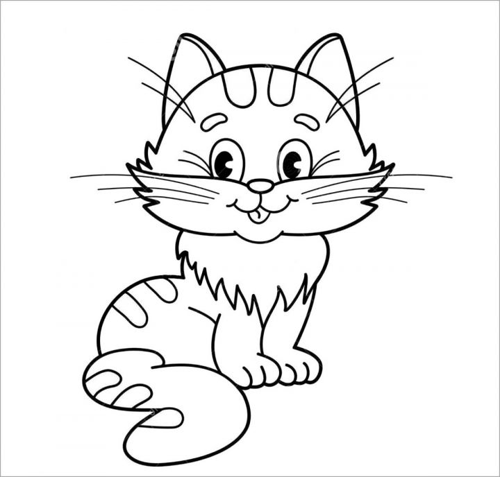 Tuyển tập 55+ mẫu tranh tô màu con mèo đáng yêu và đẹp nhất - [Kích thước hình ảnh: 720x688 px]