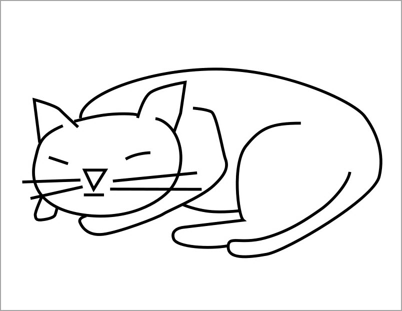 Tuyển tập 55+ mẫu tranh tô màu con mèo đáng yêu và đẹp nhất - [Kích thước hình ảnh: 804x622 px]