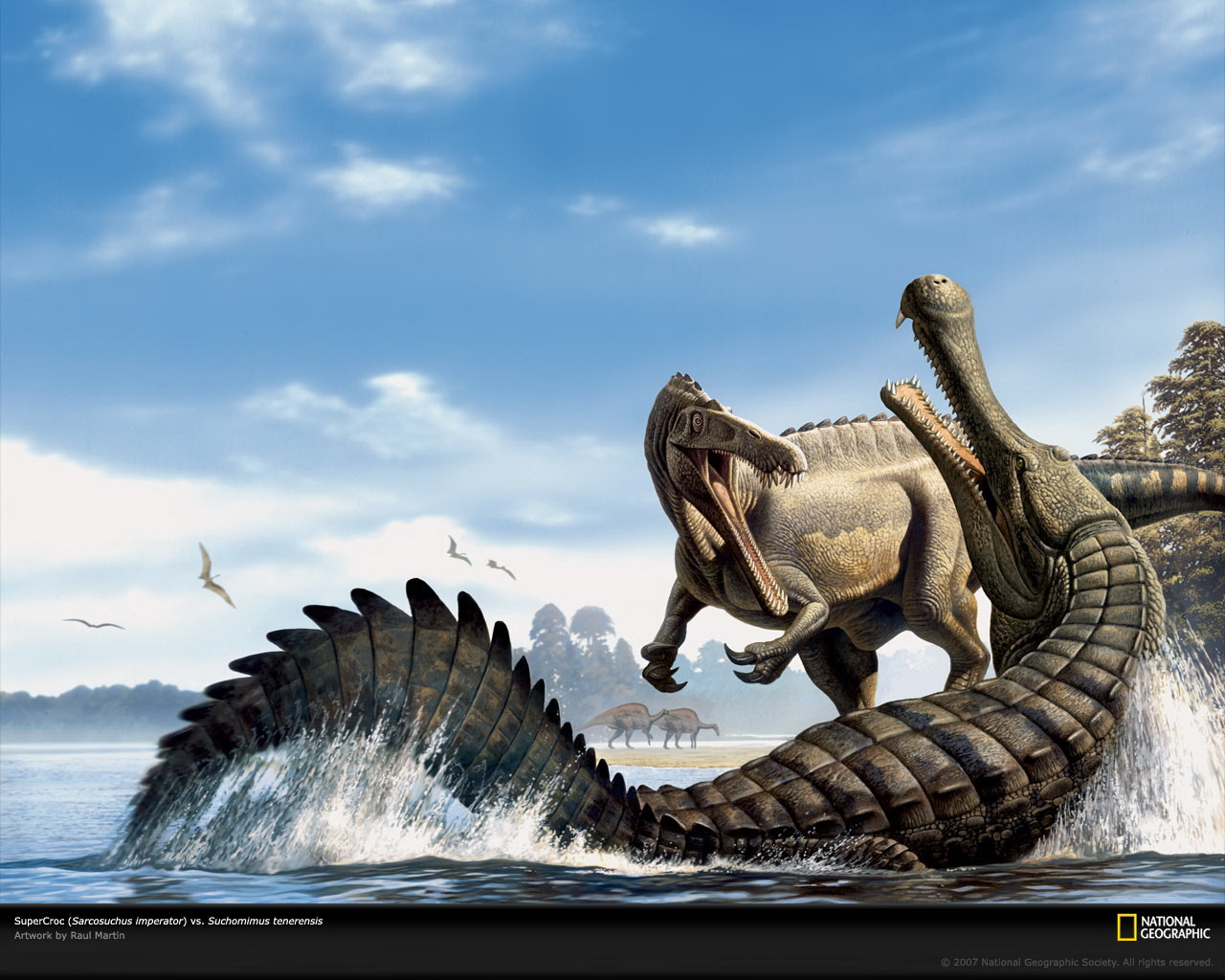 Hình nền khủng long thời tiền sử cực đẹp và sống động - [Kích thước hình ảnh: 1280x1024 px]