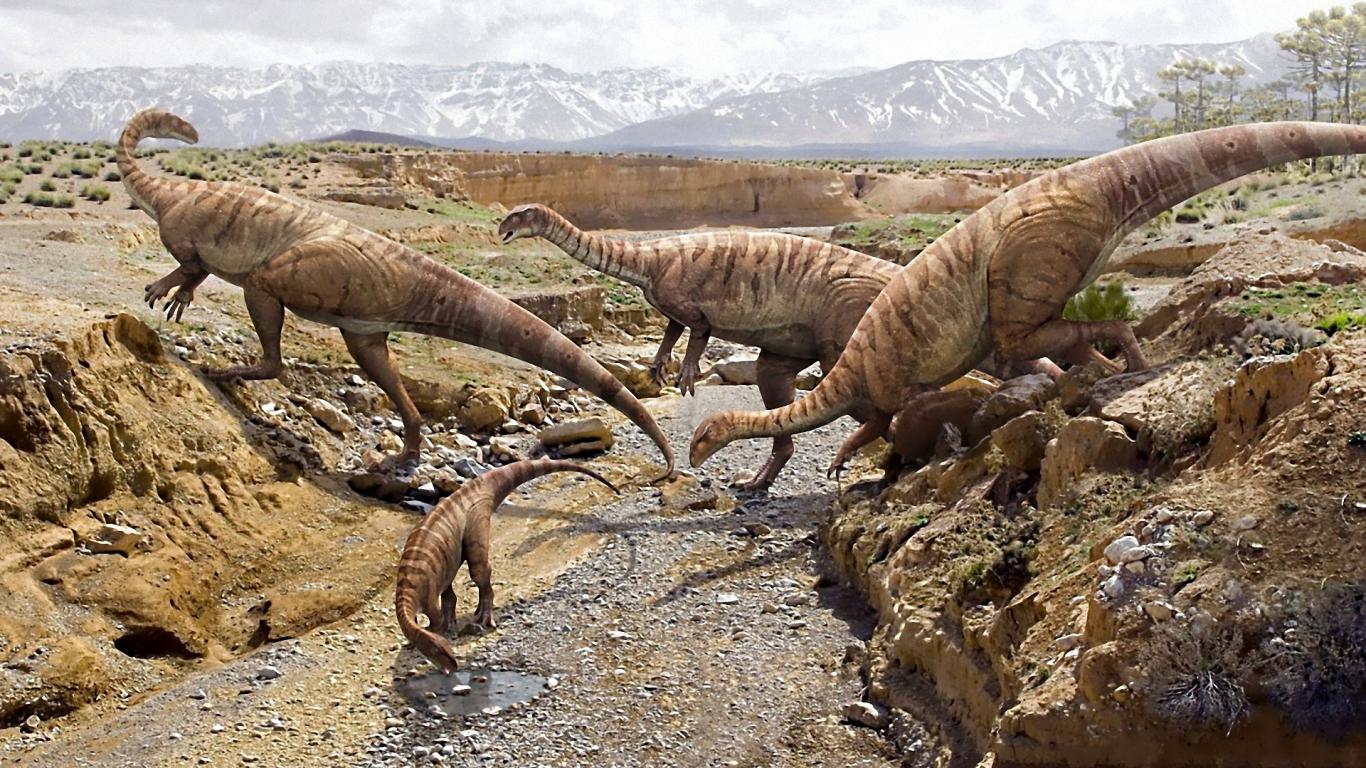 Hình nền khủng long thời tiền sử cực đẹp và sống động - [Kích thước hình ảnh: 1366x768 px]