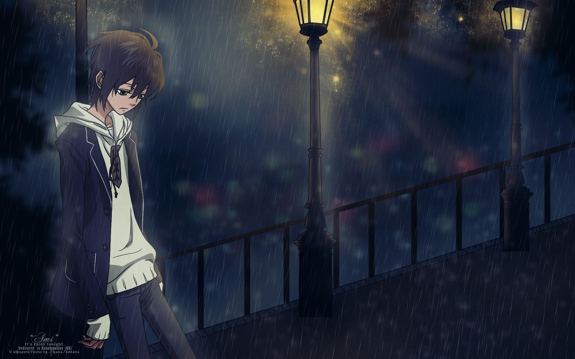 Bộ sưu tập hình ảnh anime buồn cô đơn thất tình đẹp - [Kích thước hình ảnh: 1920x1200 px]