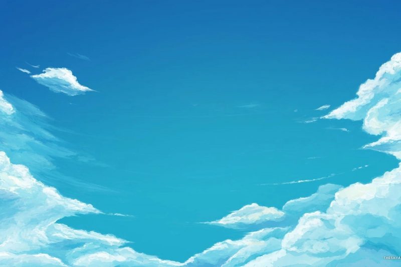 Tranhto24h: background bầu trời background sky anime, 800x533px