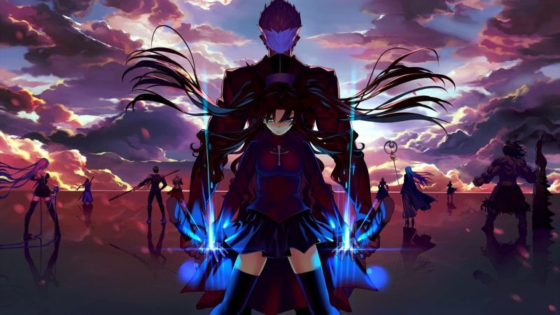 Tranhto24h: background anime nữ chiến binh cực ngầu, 800x450px