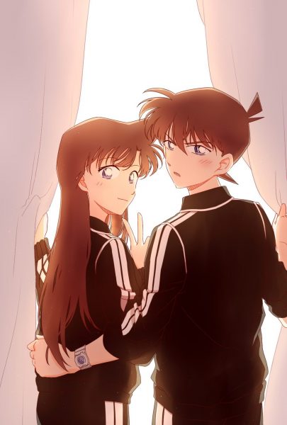 Tranhto24h: ảnh hoạt hình tình yêu Ran và Shinichi, 405x600px