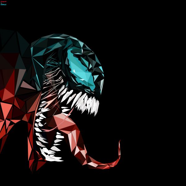 Tranhto24h: Hình nền iPad 4K nhân vật Venom, 600x600px