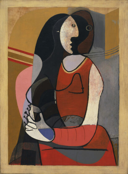 Tranhto24h: Tranh vẽ Picasso vẽ phụ nữ, 414x560px